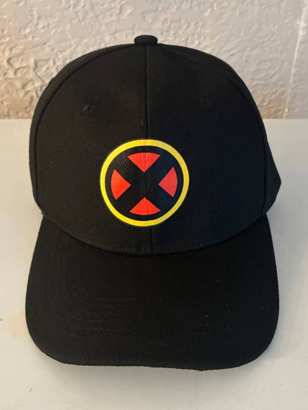 X-Men 1997 97 Logo Strap Back Hat Cap - New Black Marvel